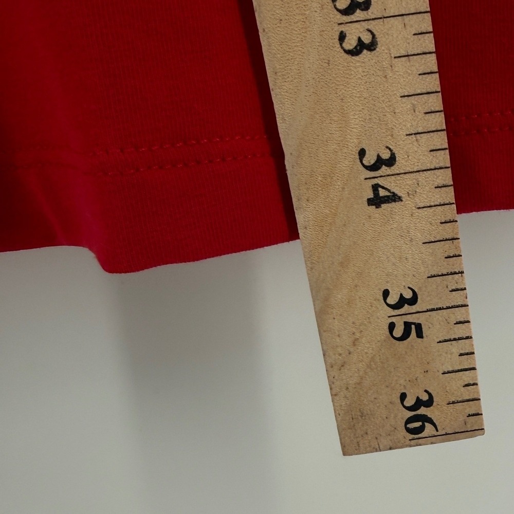 Tommy Hilfiger Womens Red Studded Logo T-Shirt Mini Dress A1GA1KQ7 NWT Small - Picture 8 of 9